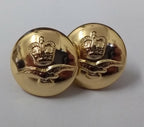 RAF Royal Air Force Buttons 22L For Mess Dress Cuffs and Similar Air Force Use 1 Pair