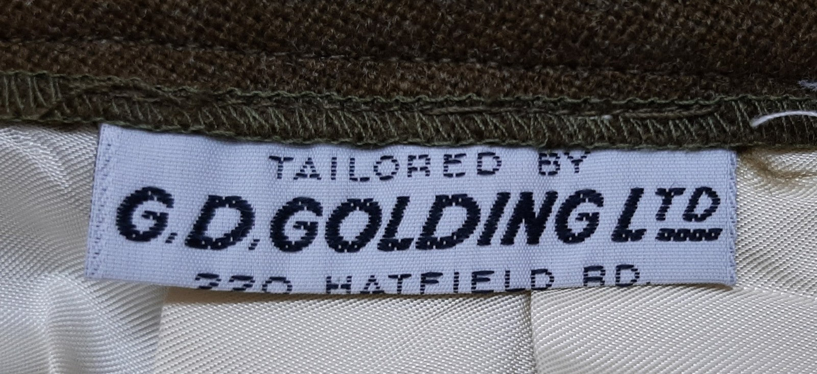 No2 Uniform Skirt British Army Old Pattern Number Two Uniform Dress Waist 26"