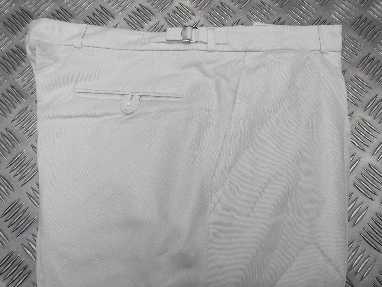 White Naval Trousers Officer & Gentleman Class 1 CI British Royal Navy 100cm