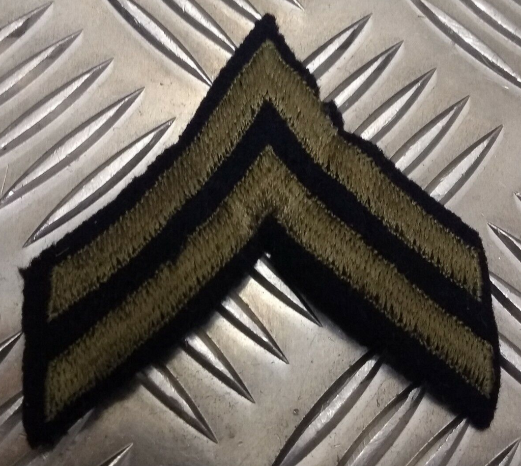 IKE Stripes Vintage US U.S.A Insignia 2 Bars