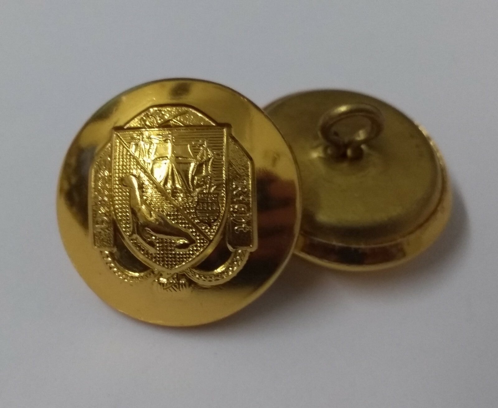 FIDF Falkland Islands  & LI Dress Buttons x 2 NEW