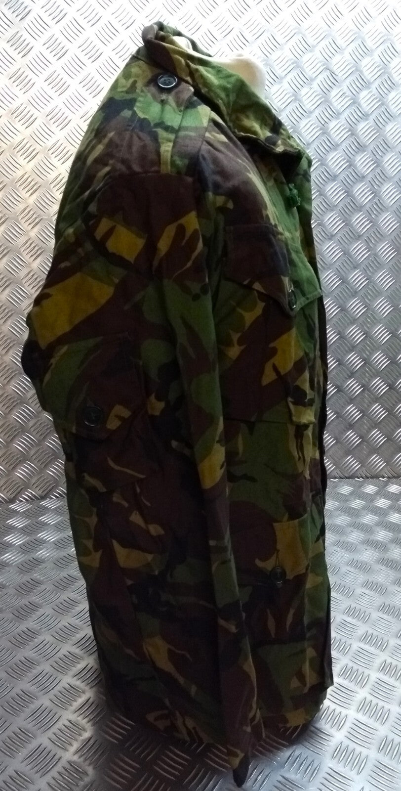 DPM Combat Jacket 1980s Pattern British Army Camo Smock Old Camouflage Design