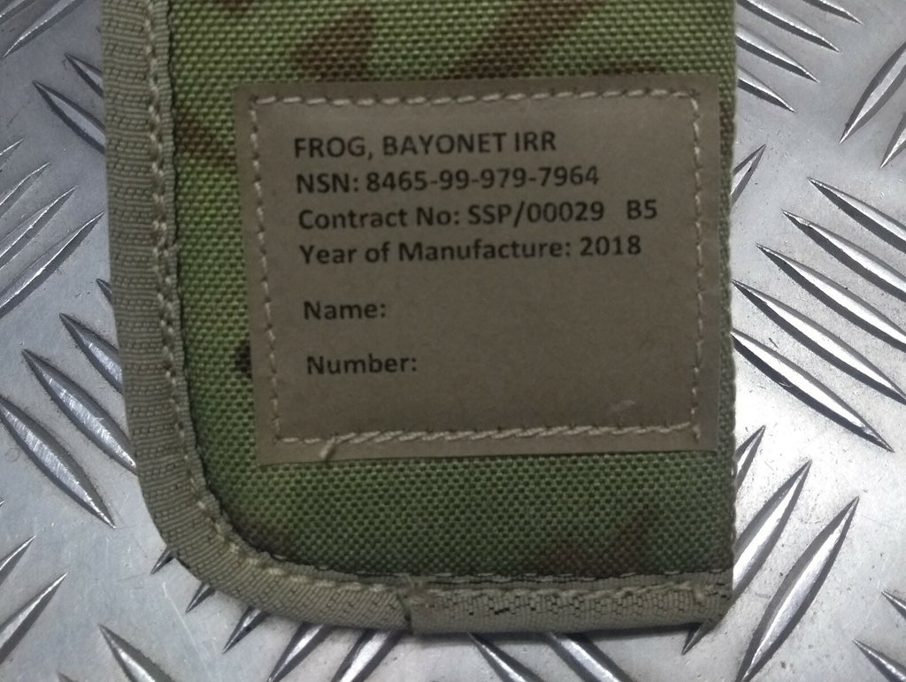 Camo Sheath Frog MTP British Webbing Combat Holder NEW