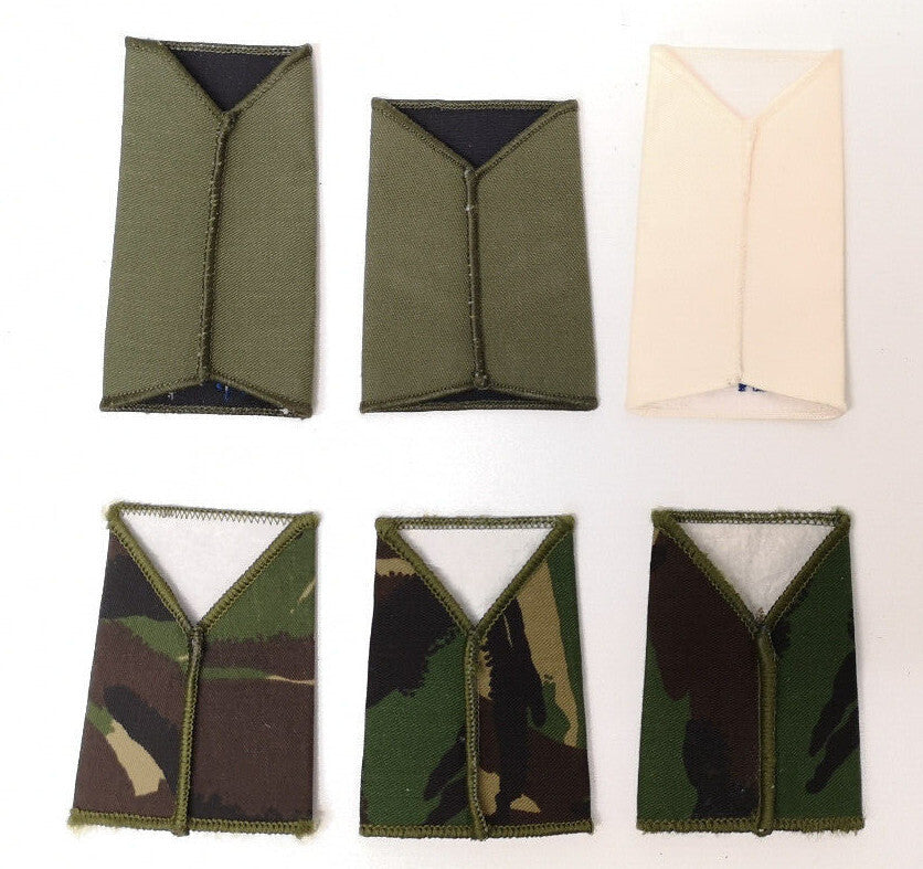SPS Staff and Personnel Support Rank Slides Various Ranks & Colours Used