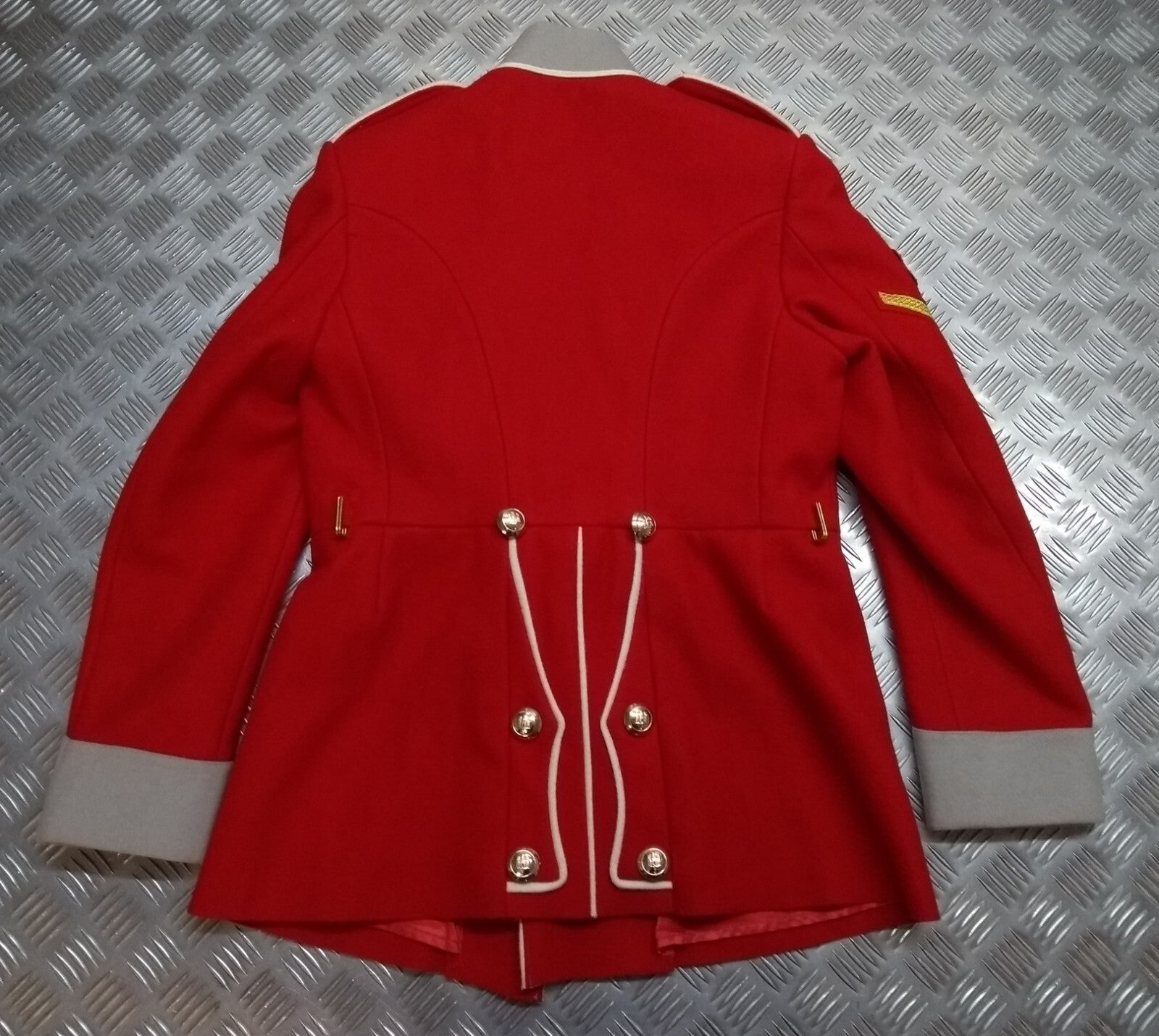 British Army Red Tunic Royal Gibraltar Female Ceremonial Style Bands Jacket