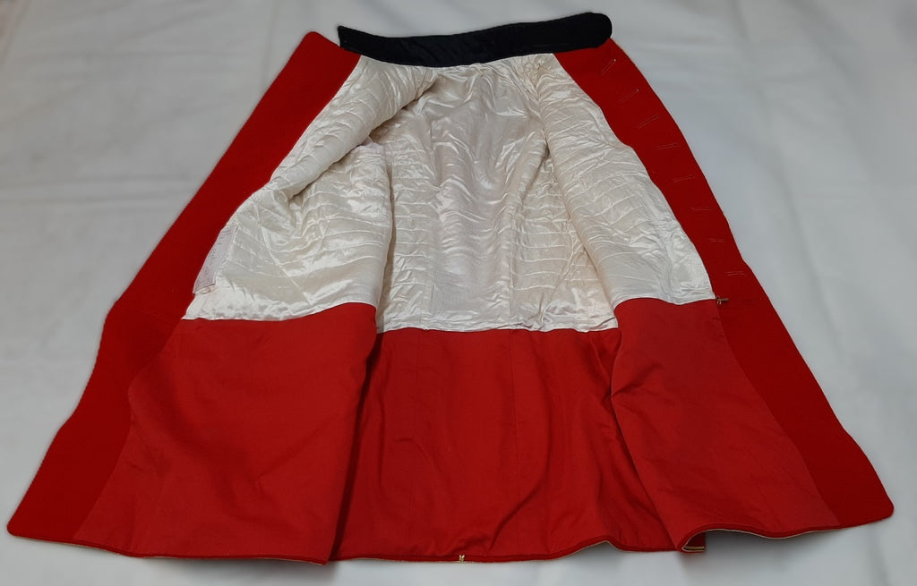 British Army HCMR Trumpeter's Tunic LG Bandsmans Red Jacket 40"