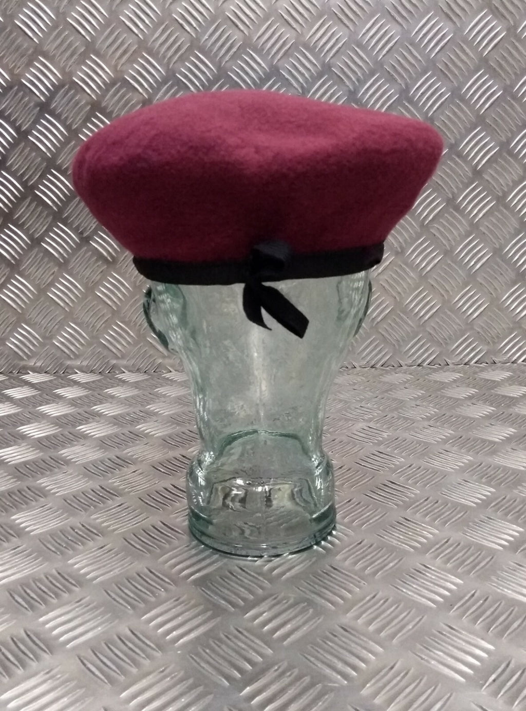 Parachute Regiment Type Wool Beret Genuine MF Maroon Colour All Sizes- NEW