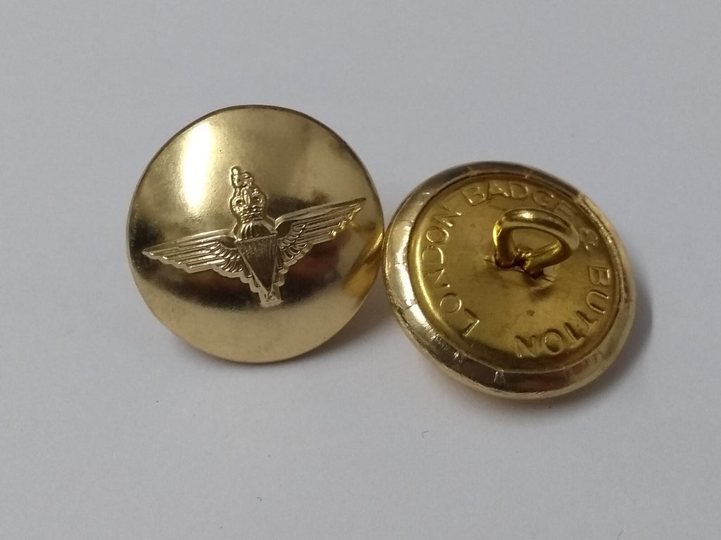 Parachute Regiment Buttons Standard Service Dress No1 / No2 Issue X 2 - NEW