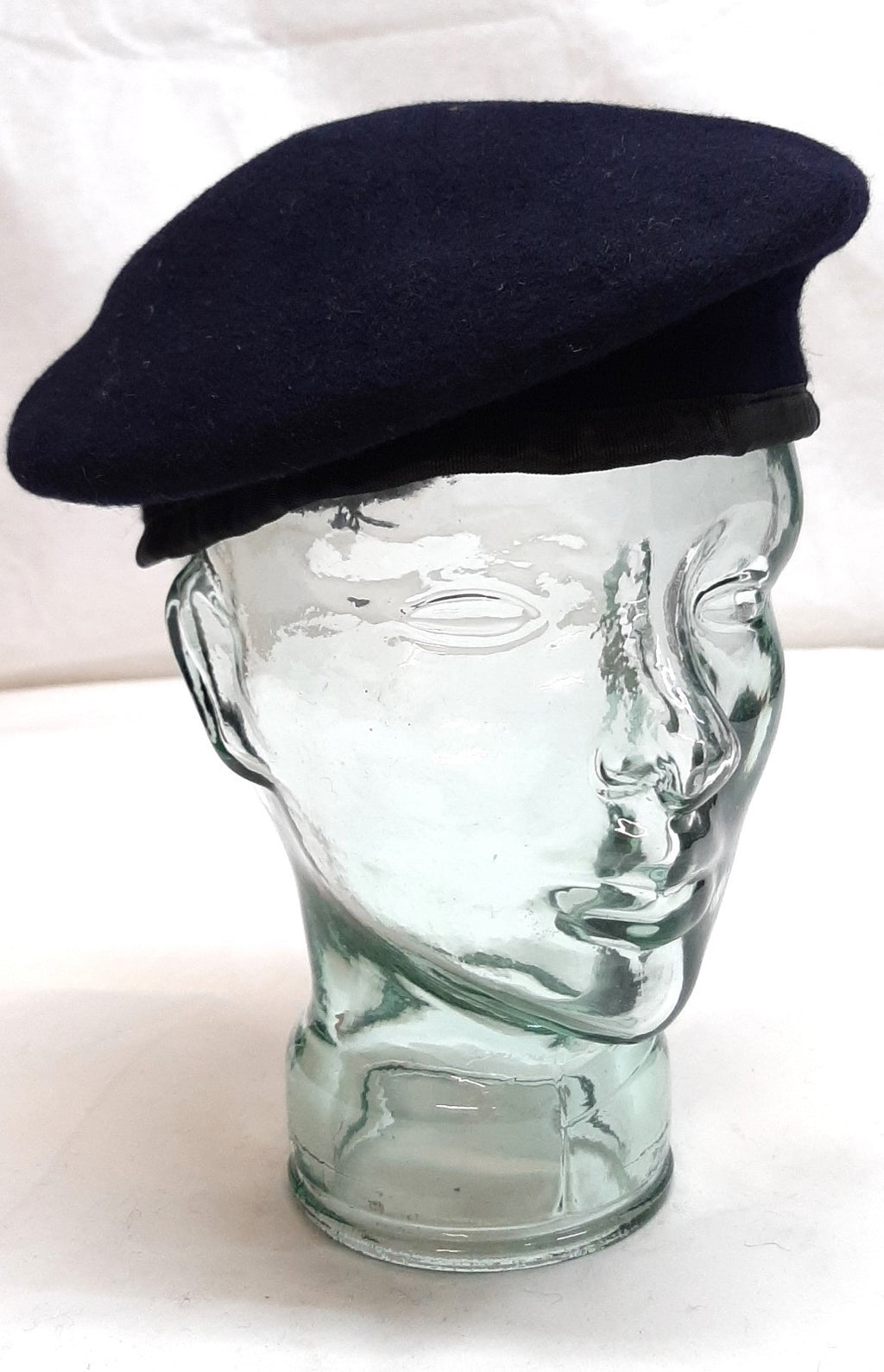 Herbert Johnson Beret Officer's Uniform Dress Blue Petersham Trim Size 59cm