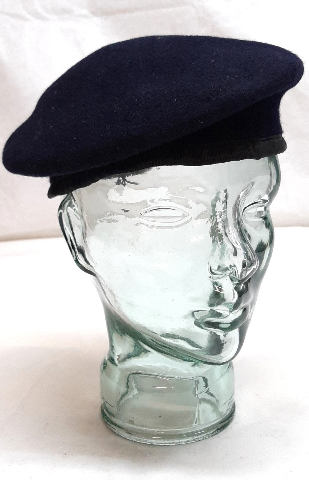 Herbert Johnson Beret Officer's Uniform Dress Blue Petersham Trim Size 59cm