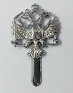 Genuine British Army Issue 1st QDG Queens Dragoon Guards Hat Badge NEW