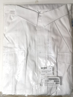 RN Jacket No1 BW White Bush British Ofc & Class 1 Senior Rates 188/124cm