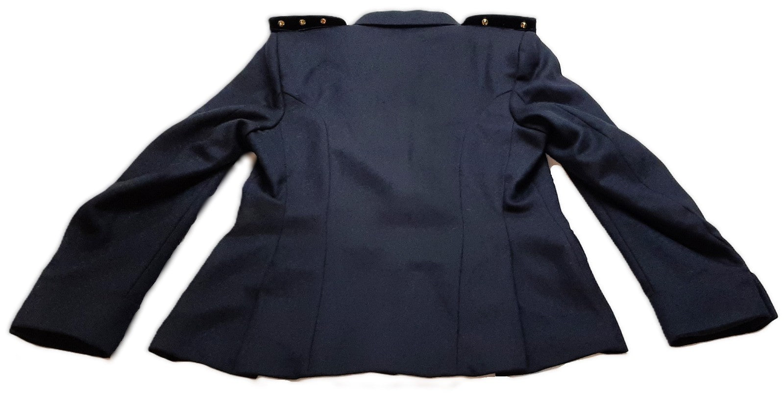 Samuel Bros Blues No1 Jacket Dress Female with Shoulder Pips QARANC Pattern