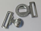 Chrome Buckle British Issue "DIEU ET MON DROIT" Royal Insignia 47mm