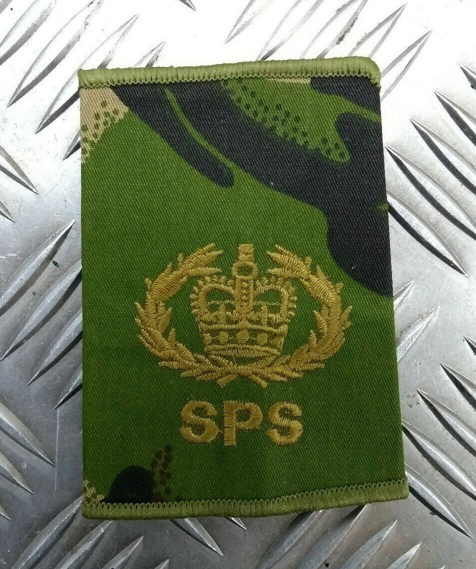 British Woodland DPM Camo SPS Rank Slides Assorted Ranks