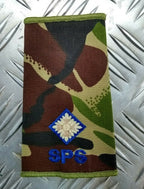 British Woodland DPM Camo SPS Rank Slides Assorted Ranks