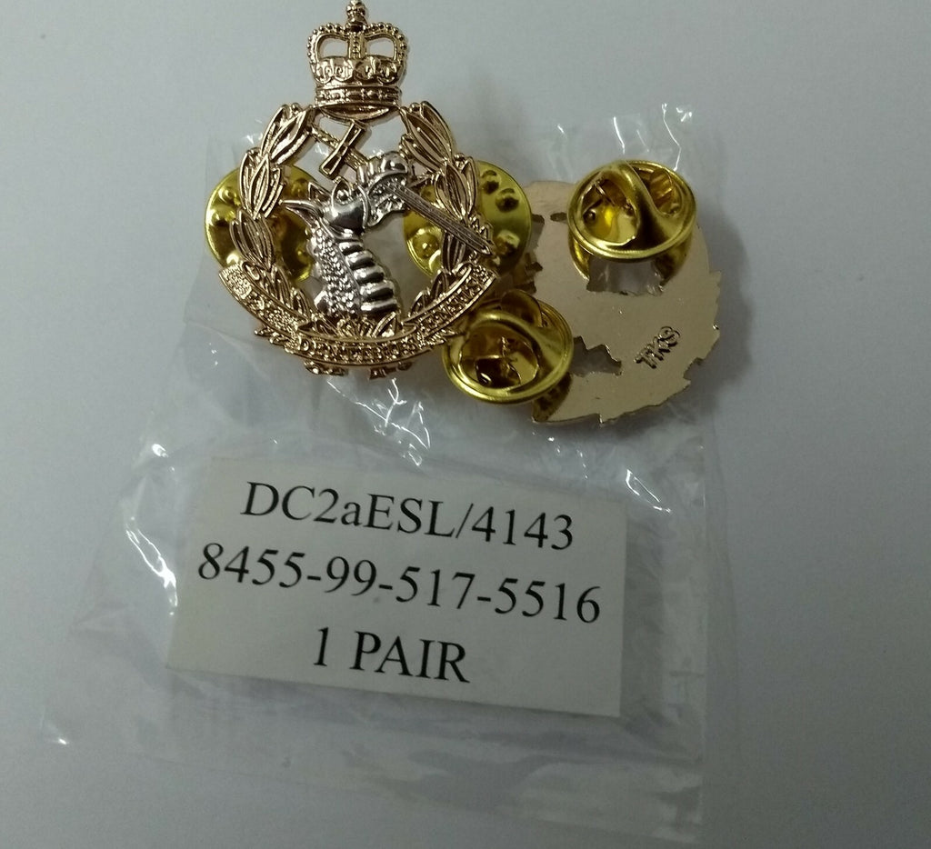 RADC Royal Army Dental Corps Collar Dogs- Brand New