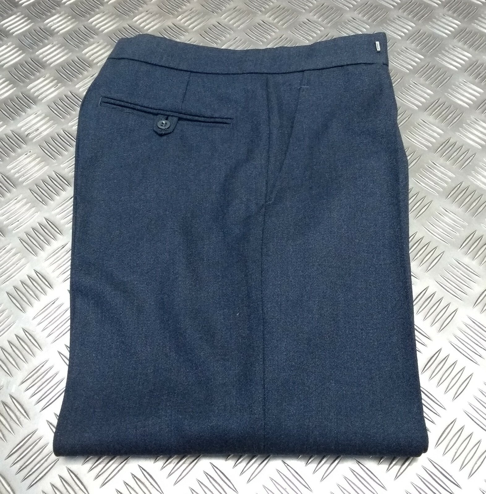 Trousers No1 RAF Royal Air Force Blue Grey Older Type Waist 76cm NEW