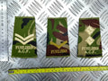 DPM Camo Fusiliers & Fusiliers ACF Rank Slides Genuine British Army - NEW