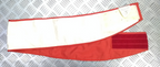 Cummerbund Issue Officers Mess Dress Waist Red Scarlet Waist 42-46"