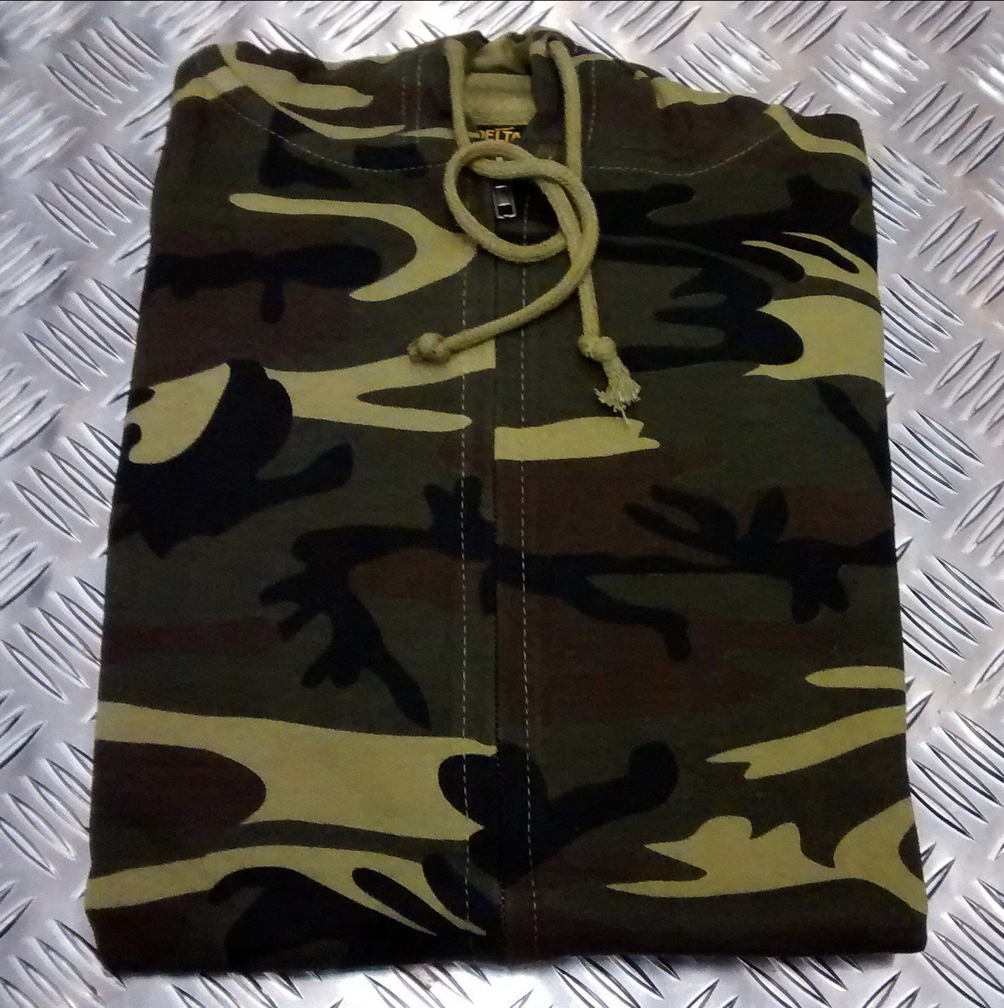Woodland Camo Style Hoody Freestyle Skate Boarder Skater - All Sizes - NEW