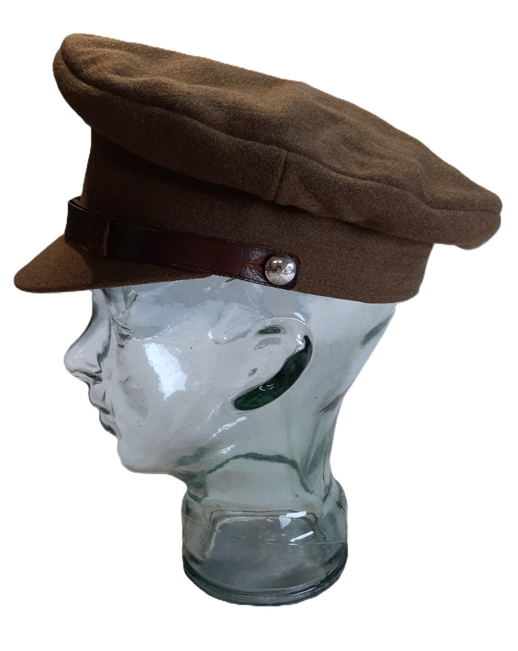 No2 Dress Hat Officer Vintage British Army Signals (KC) Insignia Size 55cm