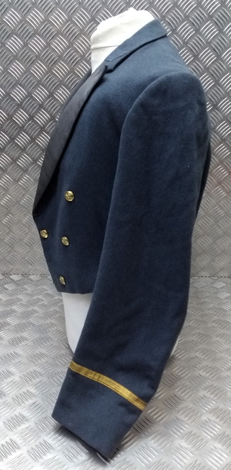 RAF Royal Air Force Mess Jacket Airforce Blue Grey Colour Vintage R.E City Ltd 60s Fancy Dress