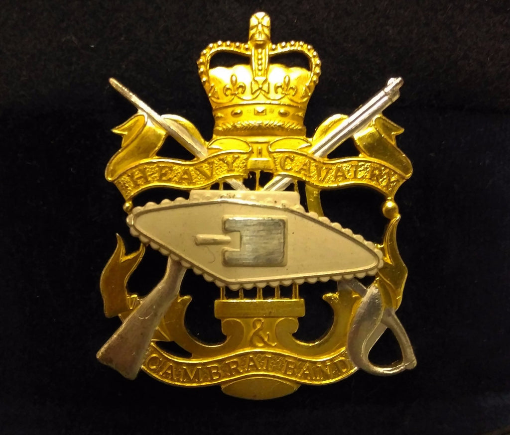 Genuine British Issue Heavy Cavalry & Cambrai Band Dress Hats / Complete 58cm