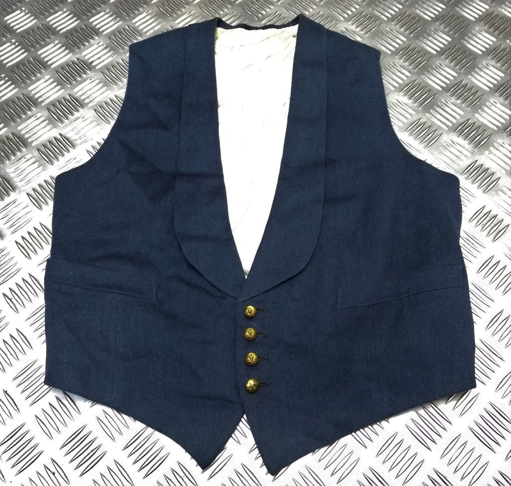 RAF Royal Air Force Vintage Mess Dress Waistcoat Airforce Blue Grey Colour