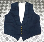 RAF Royal Air Force Vintage Mess Dress Waistcoat Airforce Blue Grey Colour