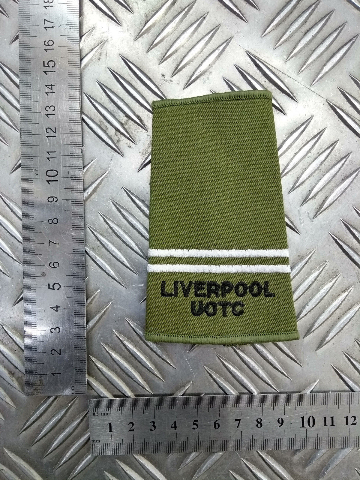 Liverpool University Officers' Training Corps UOTC Rank Slide Epaulette - NEW