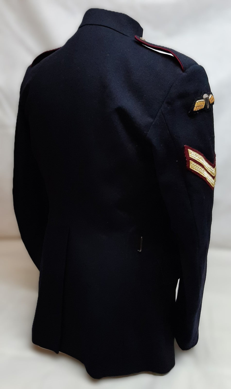 RAF Royal Air Force No1 Blues Jacket Parachute Badge Vintage British CPL Tunic O/R