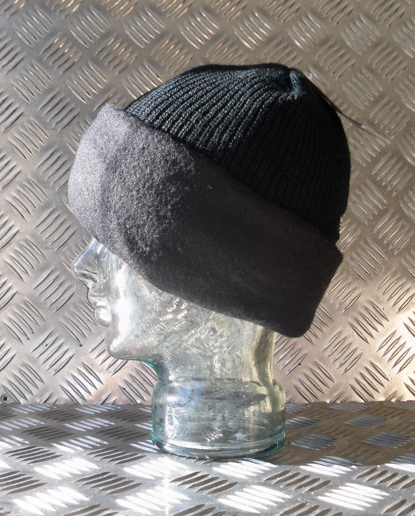 Black One (1) Hole Thinsulate Balaclava / Beanie Hat - Very Warm - Brand New