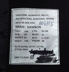 WRN WREN's Officers Jacket No1 C British Royal Navy RN MTO No1C NV