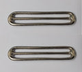 Nickel Stable & Parade Belt Slider Adjusters X2 STD94