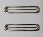 Nickel Stable & Parade Belt Slider Adjusters X2 STD94