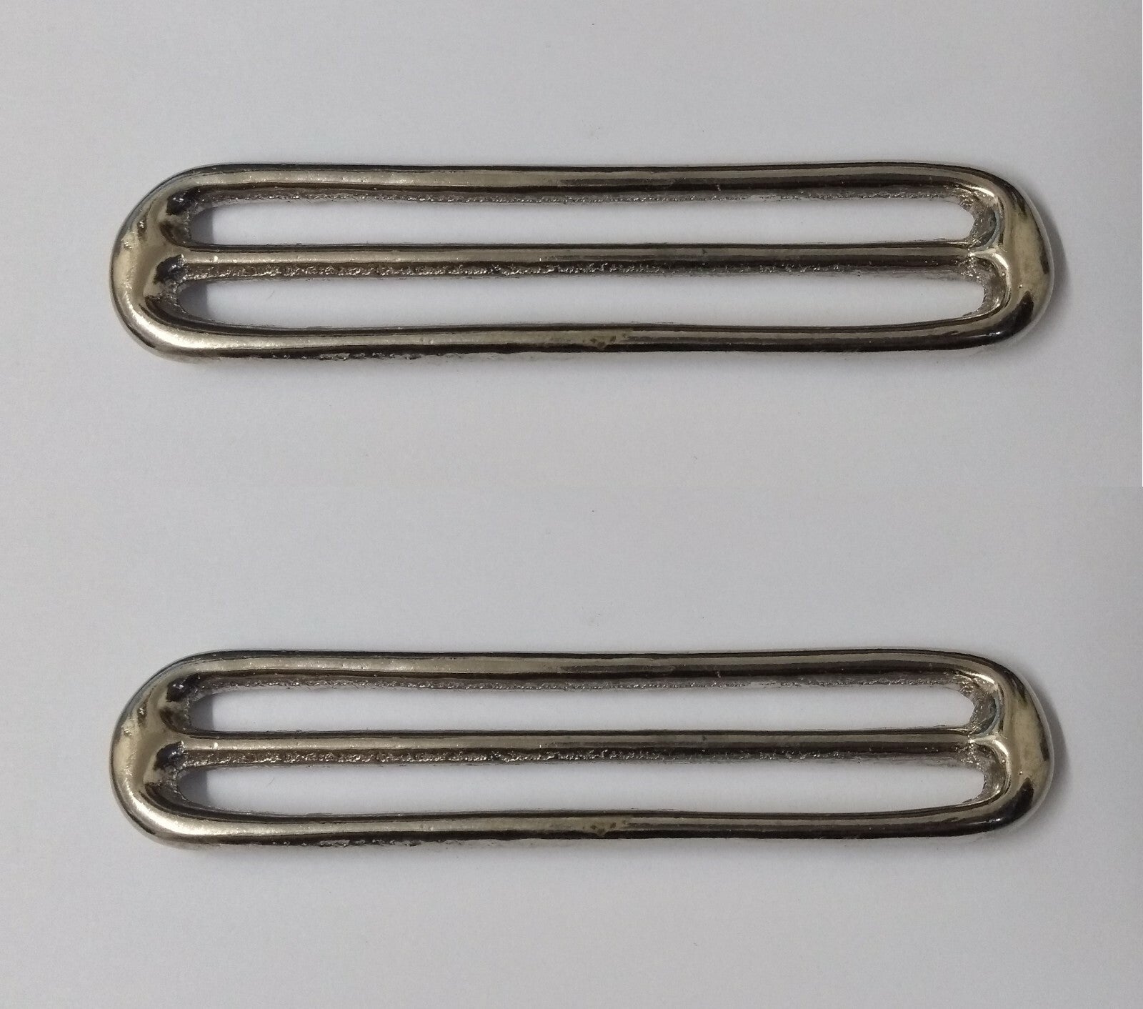 Nickel Stable & Parade Belt Slider Adjusters X2 STD94
