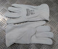 Liscombe Chrome Leather Safety Working Gloves PPE Mil-Spec Heavy Duty Work Wear