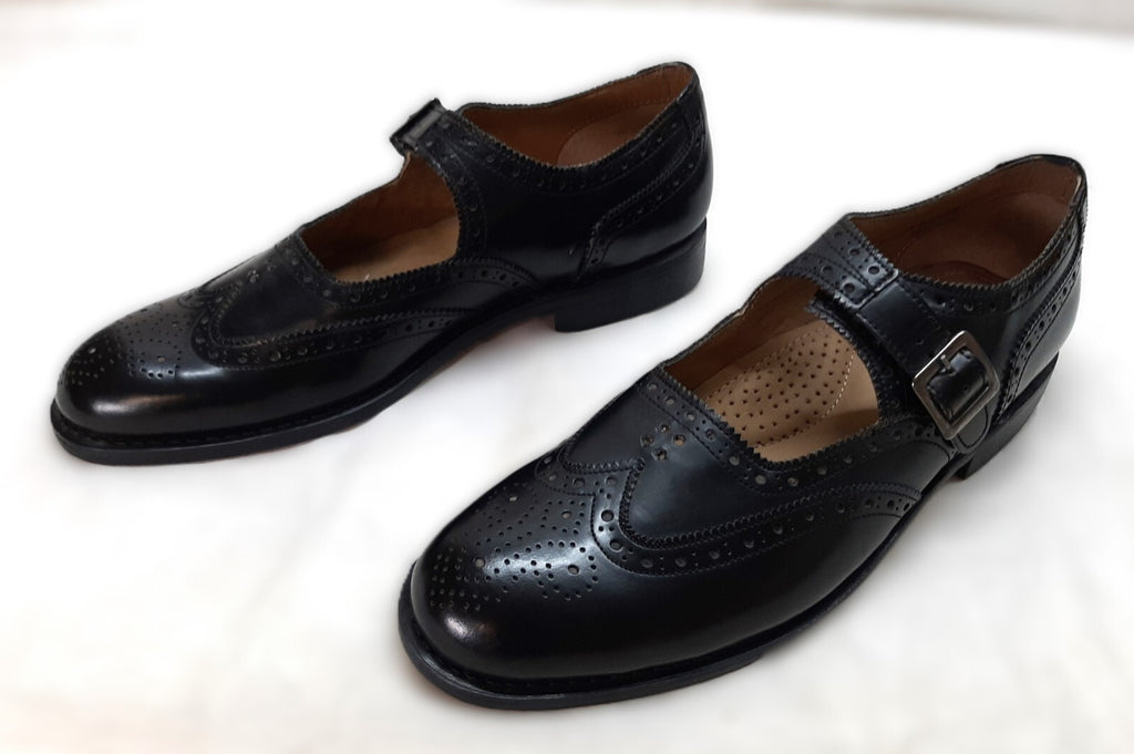 Buckle Brogue Shoes Dress Footwear by Thistle Shoes Scotland UK12