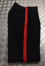 Vintage No1 Trousers 1955 British Army Dress Old Pattern 1" Red Stripes Uniform