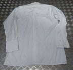 Collarless Shirt Army White Womans Long Sleeve Officers & Mess Dress NEW