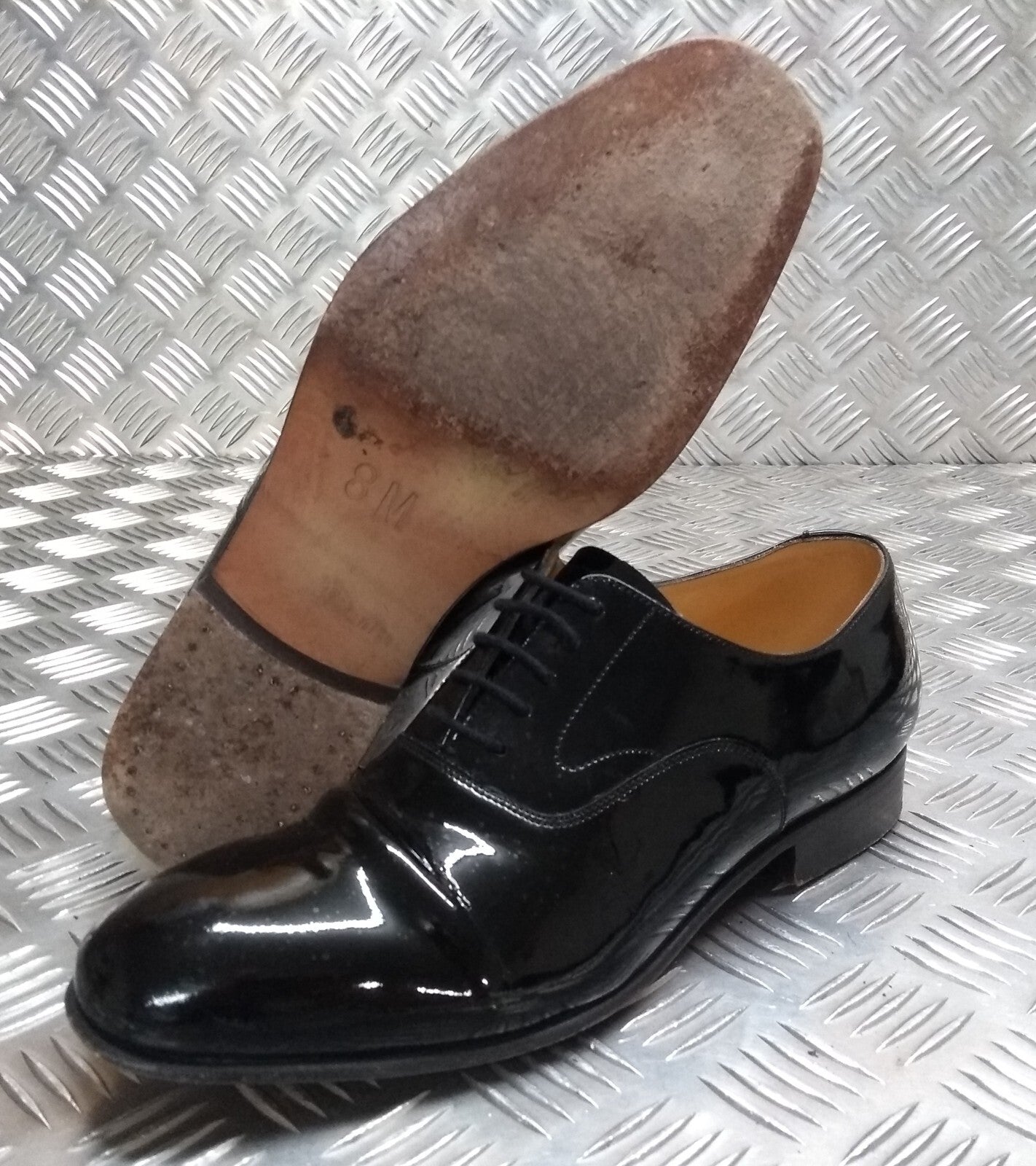 Patent Leather Shoes British Service Dress All Sizes