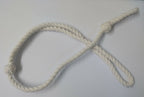 Scouts & Sea Cadet 24" White Cord Double Fixed Knot Whistle Lanyards X2 WL01