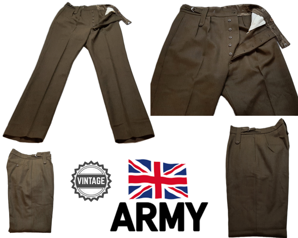 No2 Officer's Trousers British Army Old Pattern Number Two Uniform Dress W33"