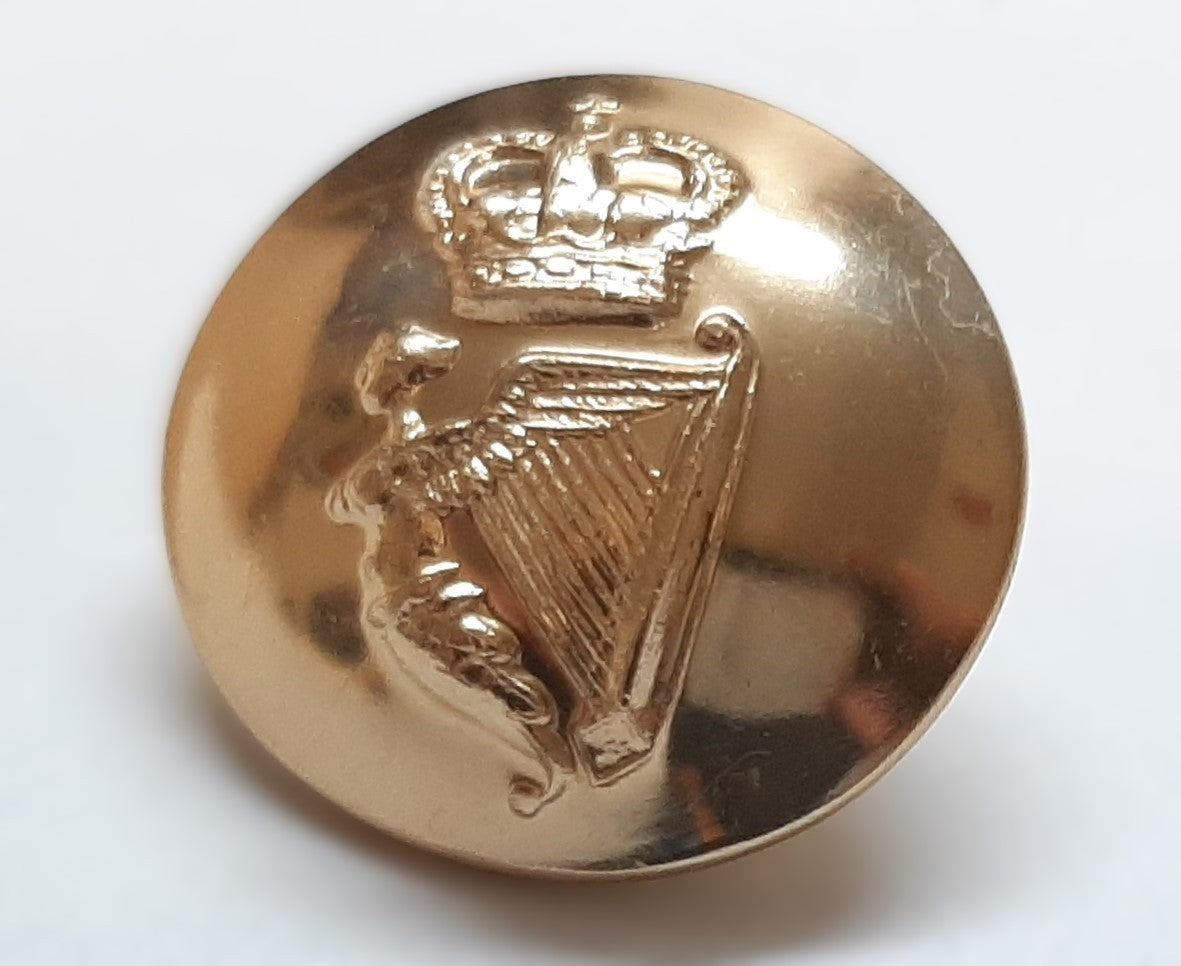 British Army Irish Button Set No2 Dress Jacket Harp of Erin