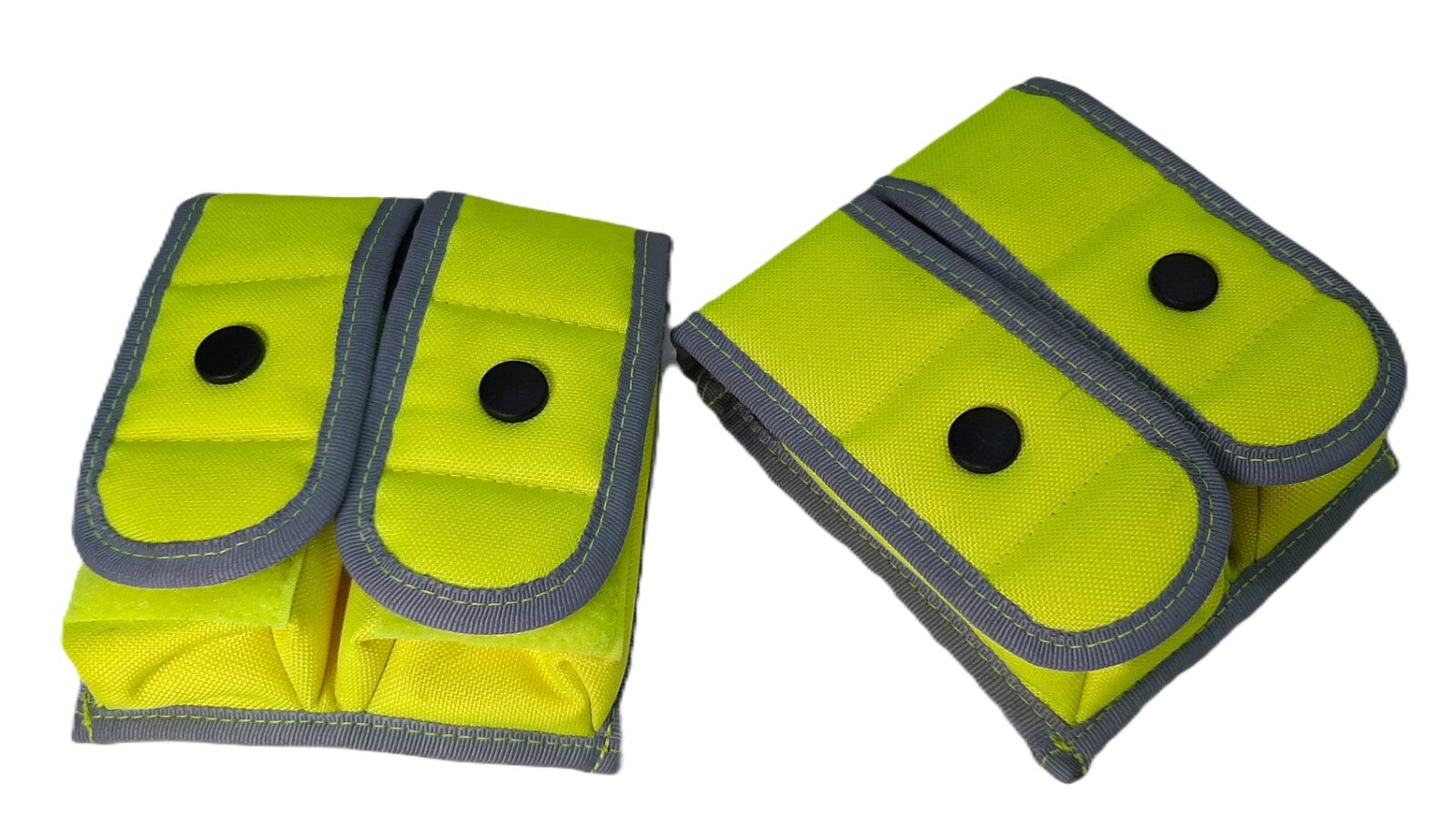 Magazine Ammo Pouch "Aegis" / "Safariland" Hi Viz Double Molle 9mm Mag Holder X2
