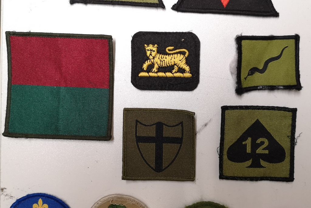 Various TRF Tactical Recognition Flashes British set of 11