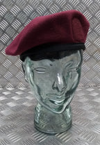 Abu Dhabi Beret Maroon Hobson of England Lined Wool Uniform Cap New Old Stock