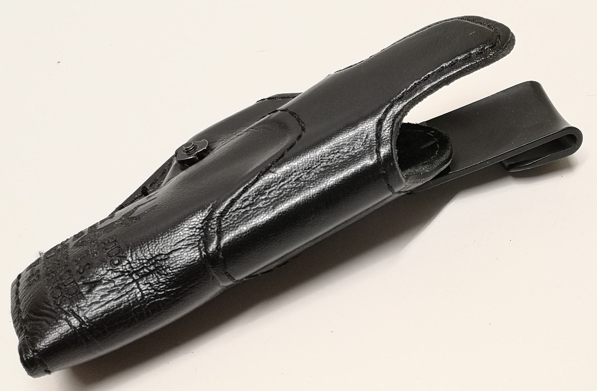 Safariland 27 Inside-the-Pants Black Leather Holster Left Hand
