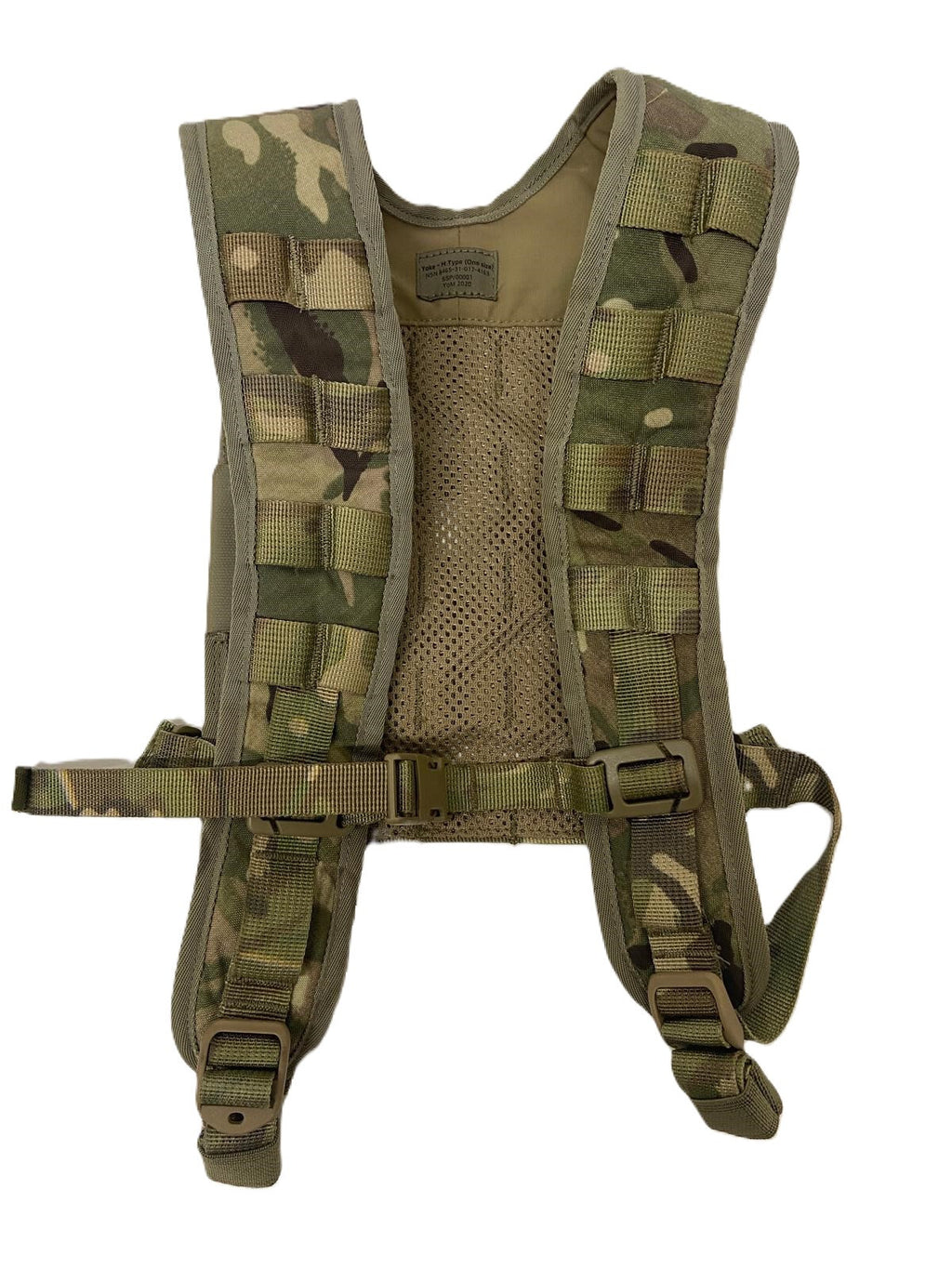H-Type Yoke Virtus Mollie Webbing Assembly Harness MTP Camo British Complete